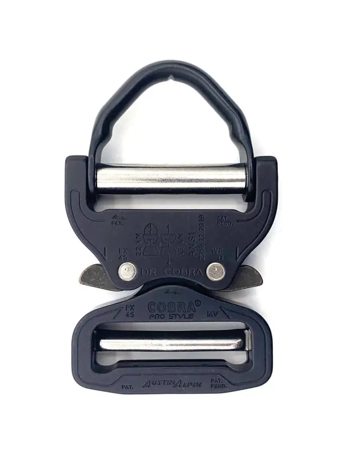 Hebilla COBRA D-Ring AustriAlpin 50mm negra