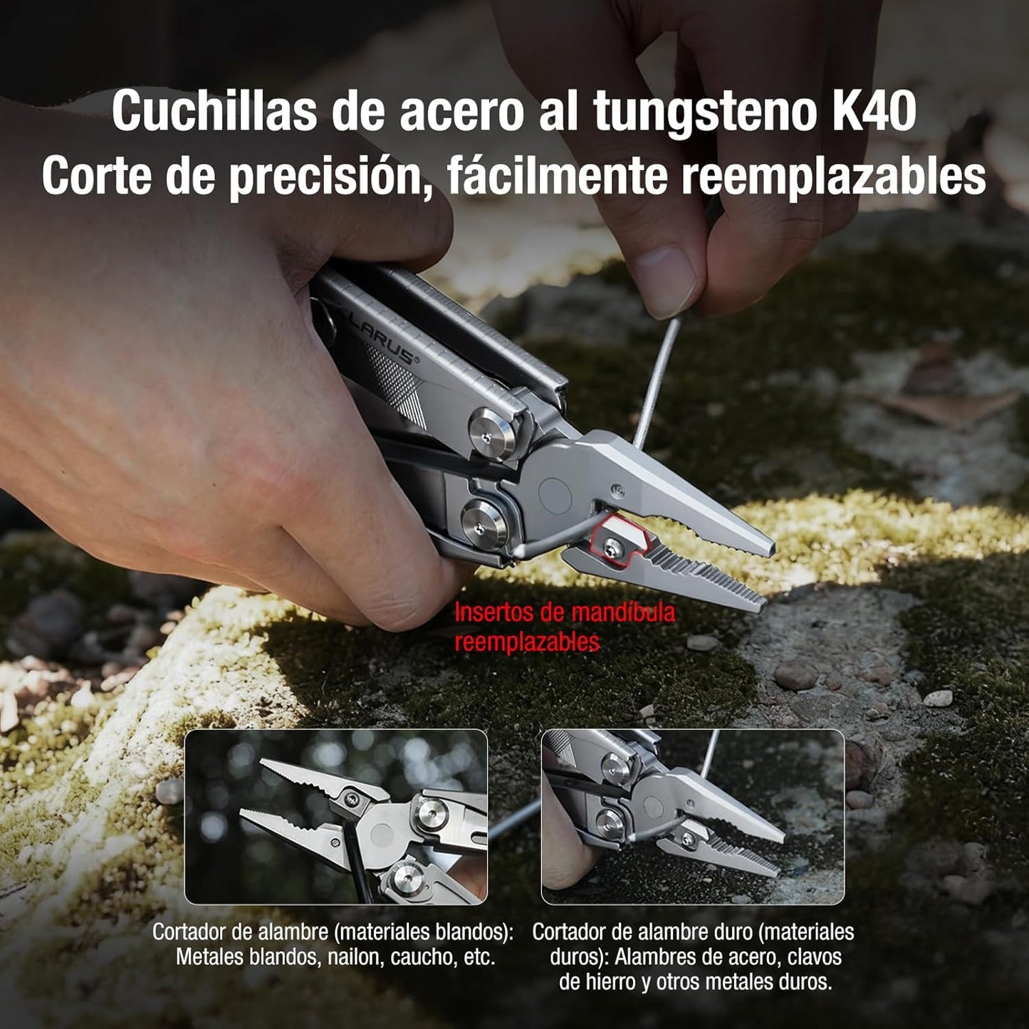 MULTIHERRAMIENTA KLARUS MT07 CON FUNDA LONA