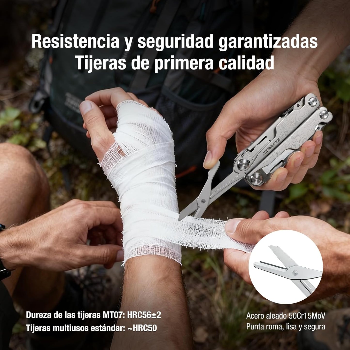 MULTIHERRAMIENTA KLARUS MT07 CON FUNDA LONA