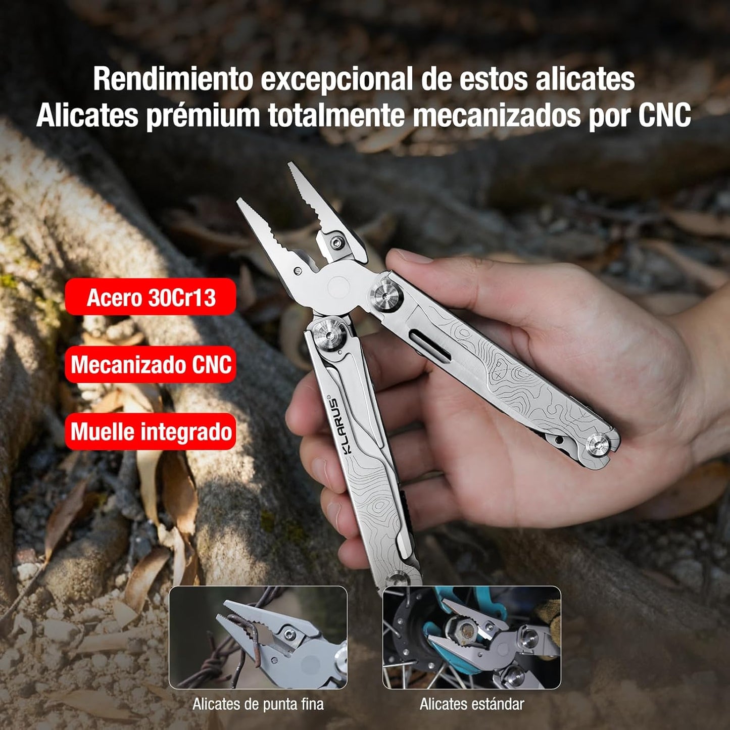 MULTIHERRAMIENTA KLARUS MT07 CON FUNDA LONA