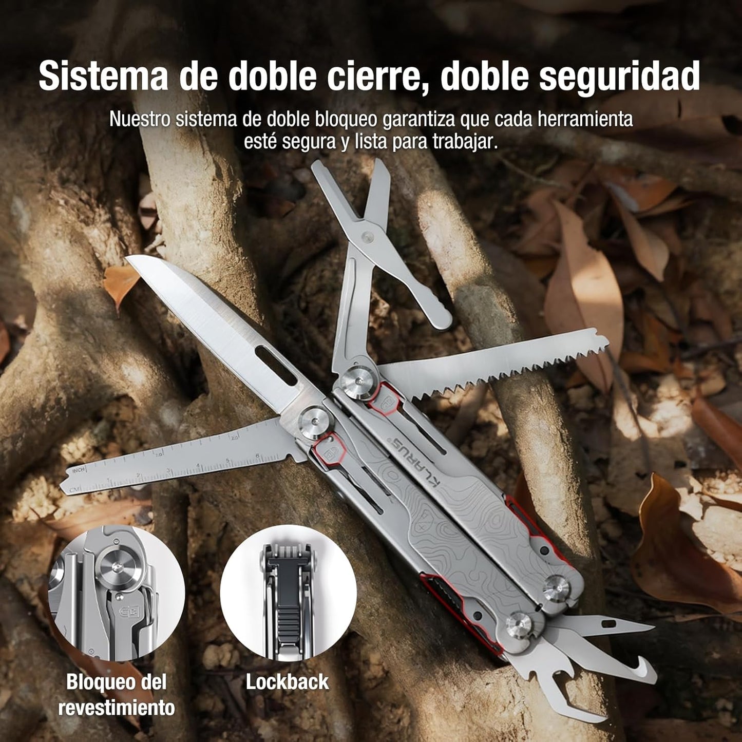 MULTIHERRAMIENTA KLARUS MT07 CON FUNDA LONA